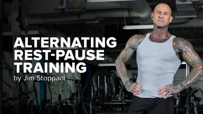  Alternating Rest-Pause Training by Jim Stoppani mobile header image 