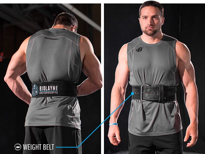 wearing a belt will weaken your core is just plain wrong