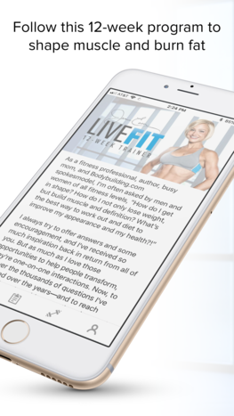 Live Fit mobile app